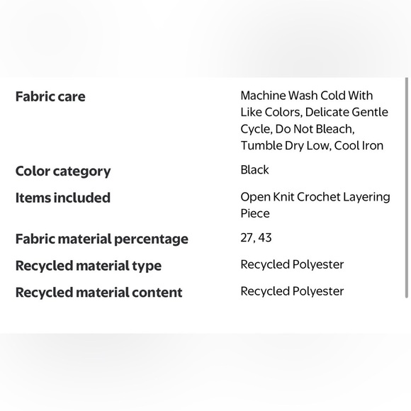 Time and Tru Black Open-Front Cardigan - Picture 13 of 13